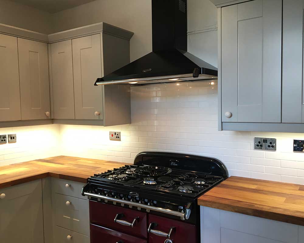 Kitchen & Extension Wiring, project photo