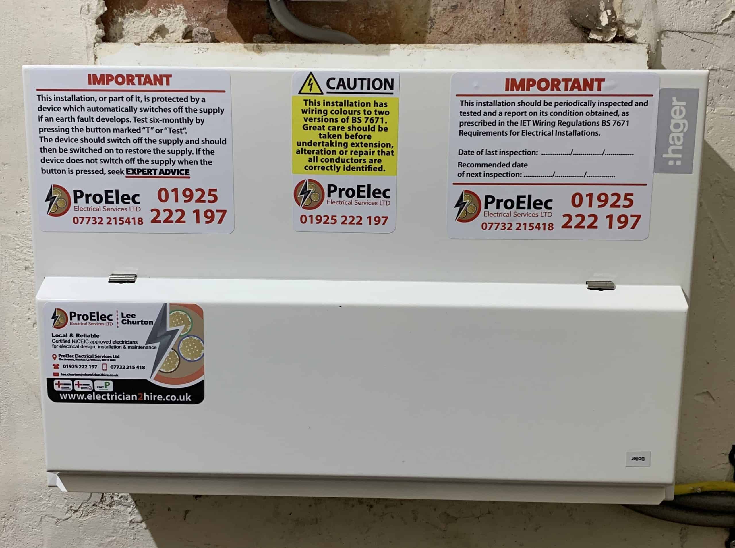 Fault Finding & Repairs, ProElec job photo